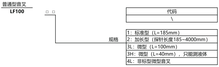 音叉式料位开关 音叉式料位开关